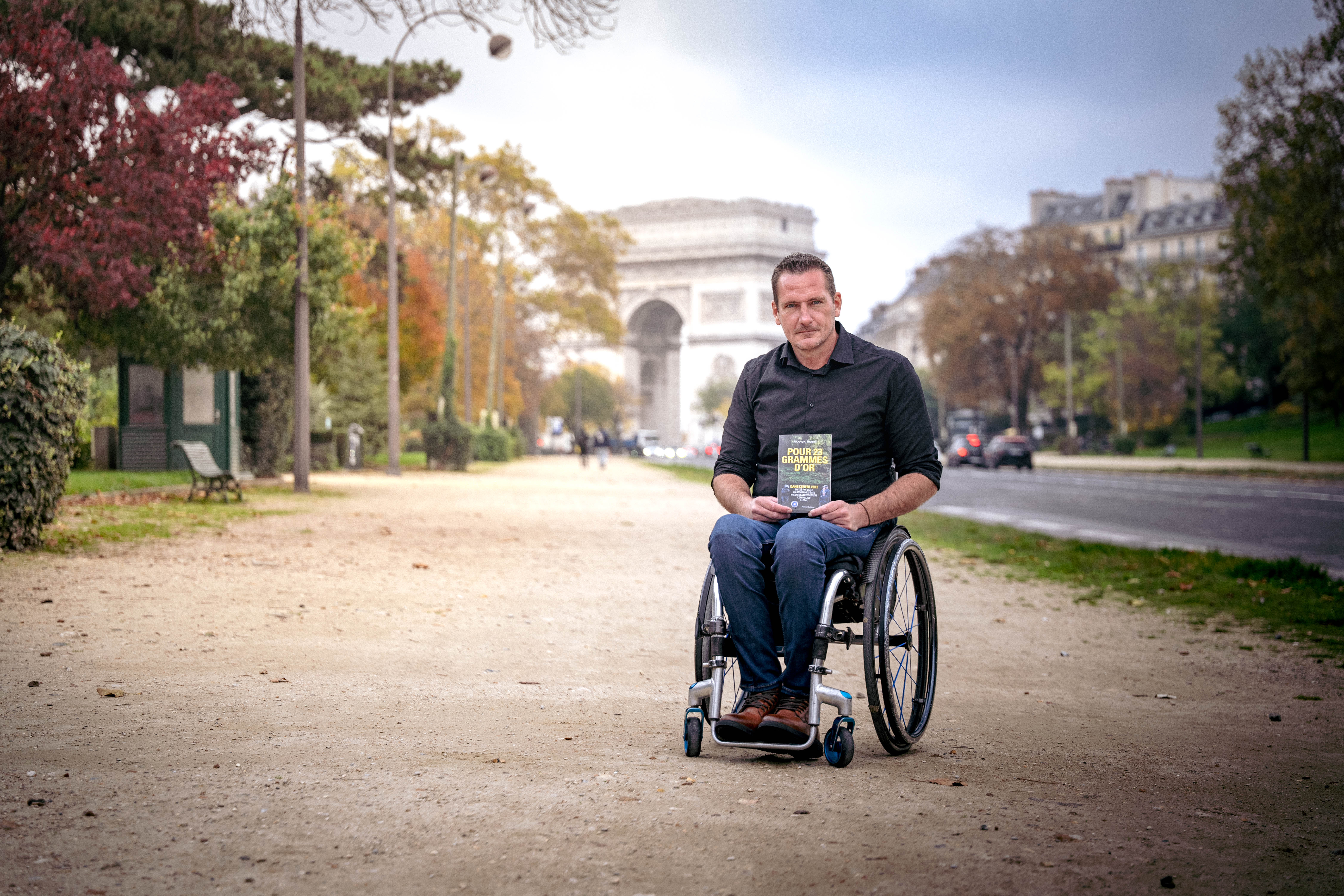 Franck Robin à l’Arc de Triomphe